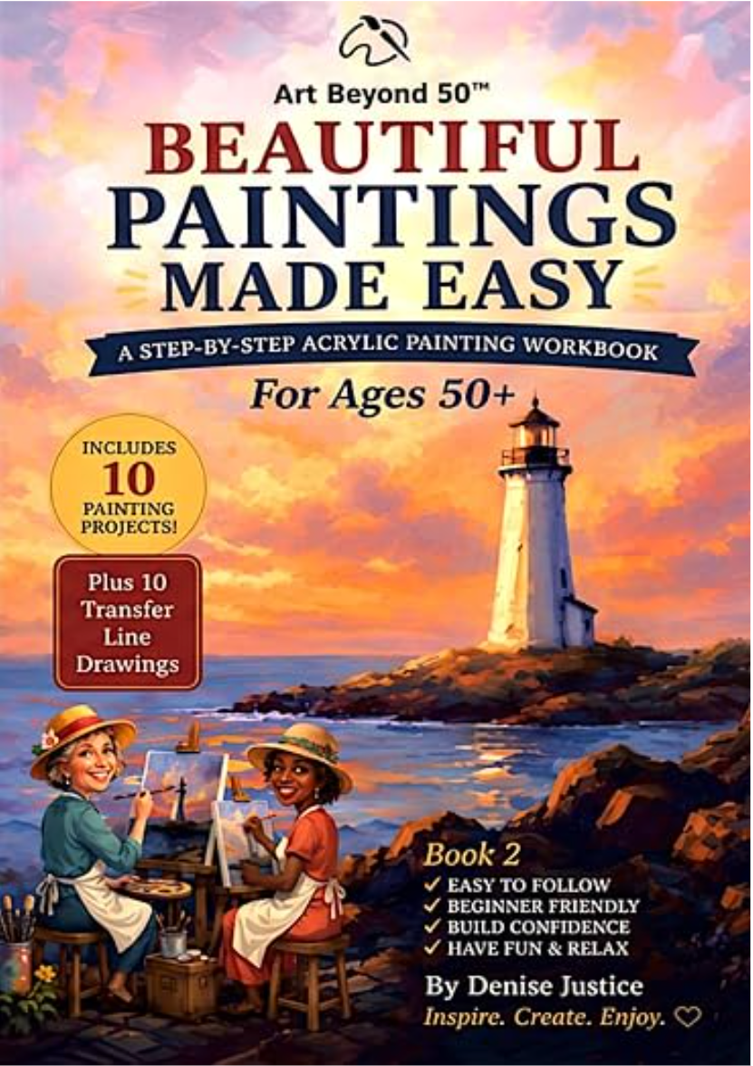 Coastal Lighthouse at Sunset – Acrylic Painting Workshop | Oct 24 & 25, 2026 – Two-Day Painting Workshop – Saturday & Sunday