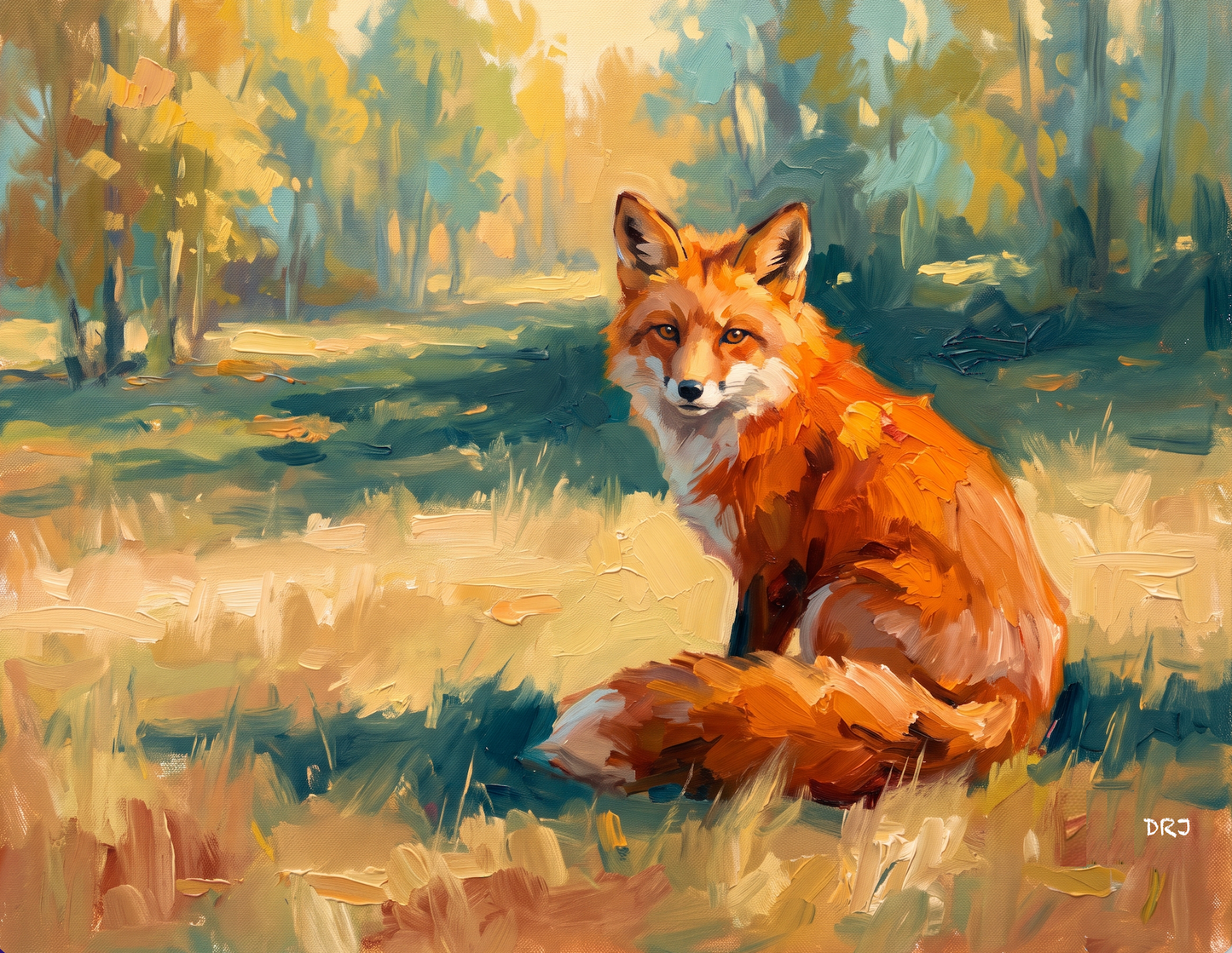 Red Fox – Adult Oil Painting Workshop | Nov 21 & 22, 2026 – Two-Day Painting Workshop – Saturday & Sunday