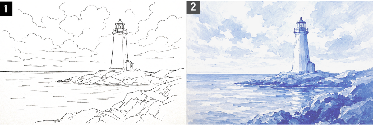 Coastal Lighthouse at Sunset – Acrylic Painting Workshop | Oct 24 & 25, 2026 – Two-Day Painting Workshop – Saturday & Sunday